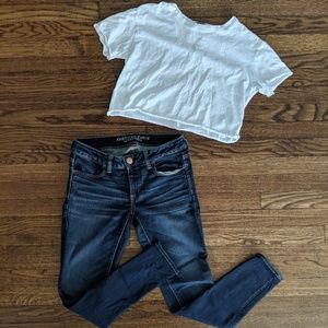 American Eagle Jegging Denim